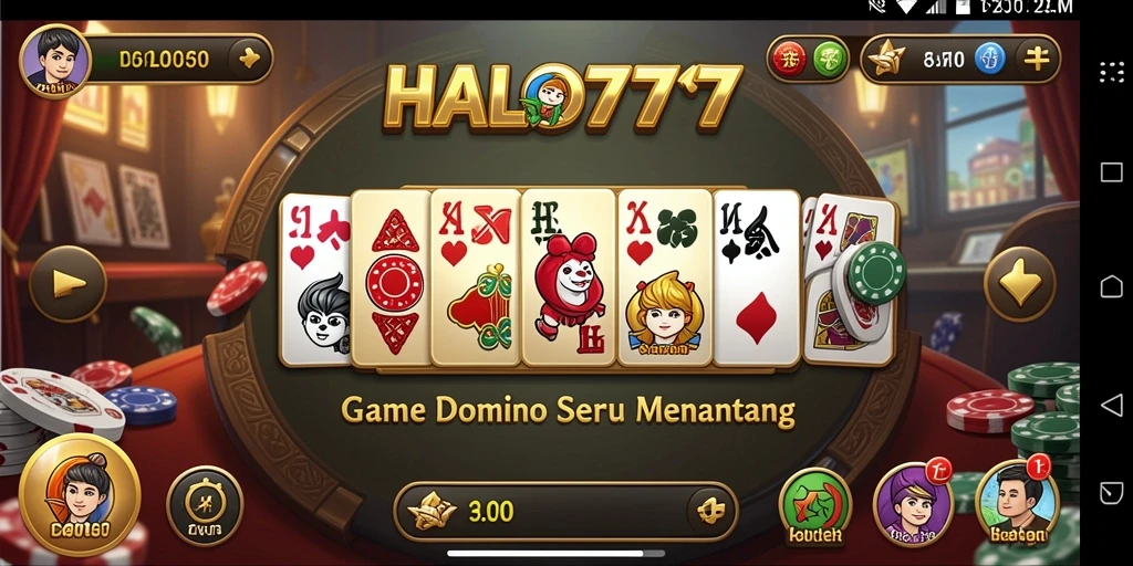 Tampilan gameplay HALO777 yang seru dan mengasyikan.