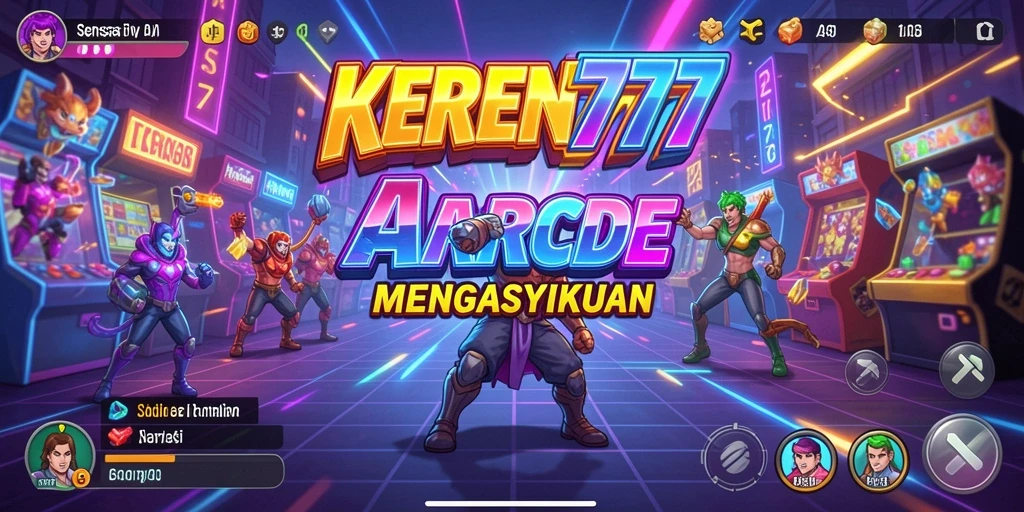 Tampilan gameplay seru dari KEREN777 dengan berbagai tantangan menarik.