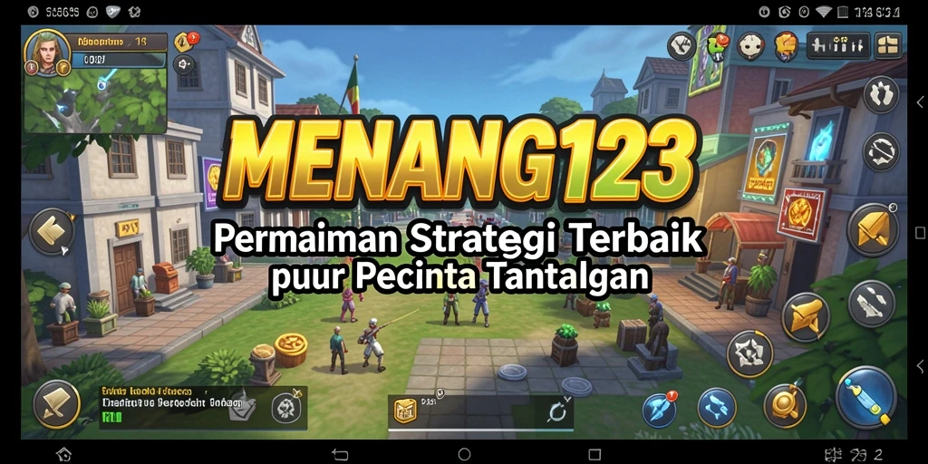 Tampilan menarik dari gameplay strategis MENANG123.