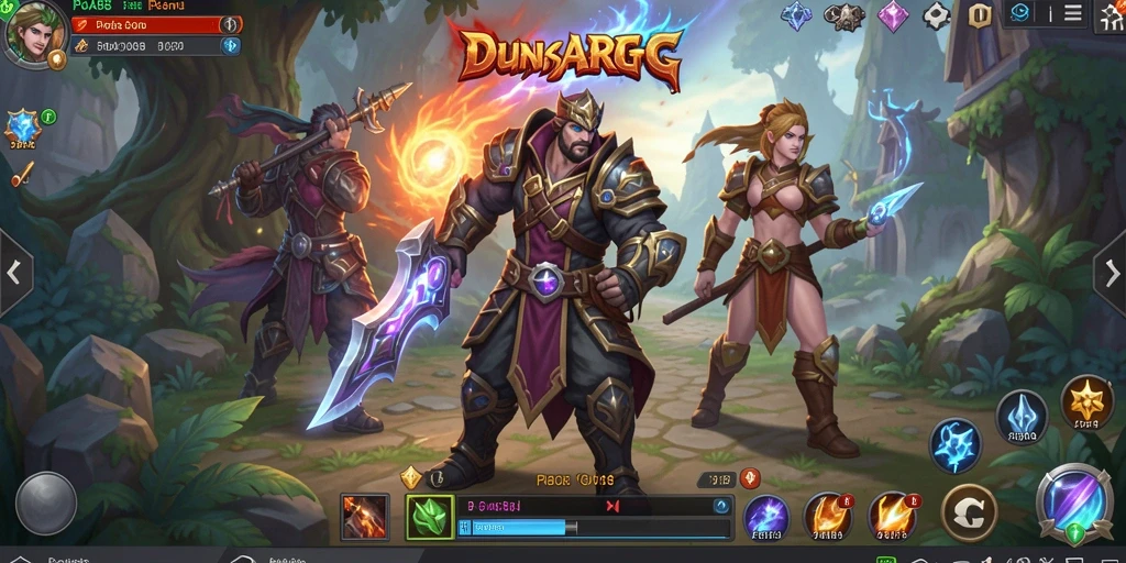 Screenshot utama POA88 menampilkan aksi seru dalam gameplay ARPG.