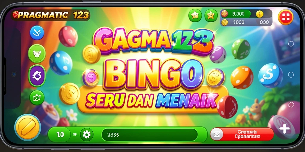 Tampilan gameplay Bingo di PRAGMATIC123 yang penuh warna dan seru.