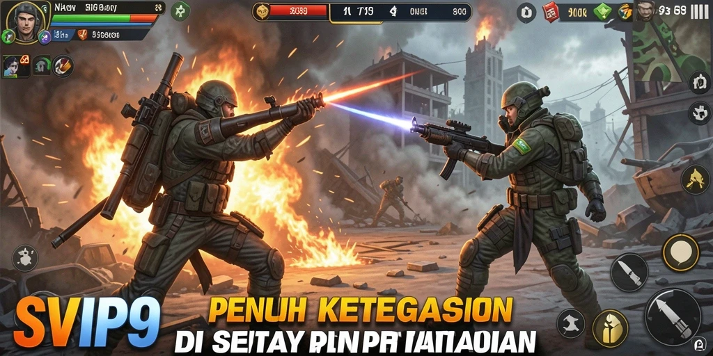 Gameplay intens dan mendebarkan di <strong>SVIP9</strong> dengan pertarungan epik.